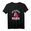 Damen Boxer Kampfsport Boxhandschuhe Sport Fitness T-Shirt – Perfekte Geschenkidee für Boxfans und Kampfsportliebhaberinnen