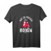 Damen Boxer Kampfsport Boxhandschuhe Sport Fitness T-Shirt – Perfekte Geschenkidee für Boxfans und Kampfsportliebhaberinnen