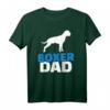 Boxer Papa T-Shirt für Hundeliebhaber - Klassisch geschnitten, doppelt genähter Saum, perfektes Geschenk für Papas und Hundebesitzer