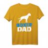 Boxer Papa T-Shirt für Hundeliebhaber - Klassisch geschnitten, doppelt genähter Saum, perfektes Geschenk für Papas und Hundebesitzer