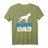 Boxer Papa T-Shirt für Hundeliebhaber - Klassisch geschnitten, doppelt genähter Saum, perfektes Geschenk für Papas und Hundebesitzer