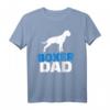 Boxer Papa T-Shirt für Hundeliebhaber - Klassisch geschnitten, doppelt genähter Saum, perfektes Geschenk für Papas und Hundebesitzer