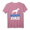 Boxer Papa T-Shirt für Hundeliebhaber - Klassisch geschnitten, doppelt genähter Saum, perfektes Geschenk für Papas und Hundebesitzer