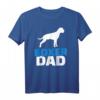 Boxer Papa T-Shirt für Hundeliebhaber - Klassisch geschnitten, doppelt genähter Saum, perfektes Geschenk für Papas und Hundebesitzer