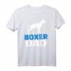 Boxer Papa T-Shirt für Hundeliebhaber - Klassisch geschnitten, doppelt genähter Saum, perfektes Geschenk für Papas und Hundebesitzer