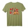 Deutscher Boxer Hund mit Plüschtier und Herzen - Lustiges T-Shirt für Hundehalter, Boxer Fans und Kinder