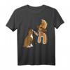 Boxer Lebkuchenmann Weihnachten T-Shirt – Lustiges Hund Shirt für Boxer Fans, Kinder & Hundeliebhaber, perfektes Geschenk für Weihnachten