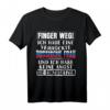 Ehemann Russin Ich Habe Eine Verrückte Russische Frau T-Shirt – Lustiges Geschenk mit Russland Flagge für den Ehemann einer Russin