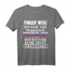 Ehemann Russin Ich Habe Eine Verrückte Russische Frau T-Shirt – Lustiges Geschenk mit Russland Flagge für den Ehemann einer Russin