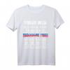 Ehemann Russin Ich Habe Eine Verrückte Russische Frau T-Shirt – Lustiges Geschenk mit Russland Flagge für den Ehemann einer Russin