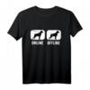 Online Offline Boxer Hund T-Shirt – Für Hundeliebhaber, Boxerbesitzer & Hundesportfans