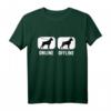 Online Offline Boxer Hund T-Shirt – Für Hundeliebhaber, Boxerbesitzer & Hundesportfans