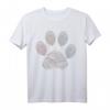 Hunderasse Hundeabdruck Hundepfote Hundepapa & Hundemama T-Shirt – Perfekt für Hundehalter und Rassenliebhaber