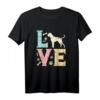 Love Boxer Süßes Tier Tier Haustier Hundeliebhaber Besitzerin Frauen Mädchen Geschenk - Perfektes Tierliebhaber T-Shirt für Geburtstag, Muttertag & Weihnachten