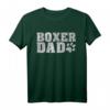Boxer T-Shirt Boxer Papa Shirt Pfote Hunde Geschenk - Perfekt für Hundeliebhaber, Züchter & Herrchen zum Geburtstag oder Welpenwurf