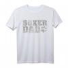 Boxer T-Shirt Boxer Papa Shirt Pfote Hunde Geschenk - Perfekt für Hundeliebhaber, Züchter & Herrchen zum Geburtstag oder Welpenwurf