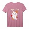 Meow Thai - Süßes Kawaii Katze Jiu-Jitsu Karate Boxen T-Shirt für Muay Thai & Kampfsportfans