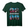 Jurassic World Dino T-Shirt in Pink und Blau Gradient – Offiziell Lizenzierte Dinosaurier Kleidung für Fans