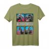 Jurassic World Dino T-Shirt in Pink und Blau Gradient – Offiziell Lizenzierte Dinosaurier Kleidung für Fans