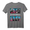 Jurassic World Dino T-Shirt in Pink und Blau Gradient – Offiziell Lizenzierte Dinosaurier Kleidung für Fans