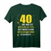 Endlich 40 jetzt nur noch Erwachsen werden - Witziges Männer T-Shirt für den HapFrog & Partyoutfit