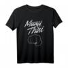 Muay Thai Martial Arts Fighter Boxen T-Shirt - Lustiges Kampfsport Design für Boxer, MMA & Kampfsportfans, ideales Geschenk zum Geburtstag & Weihnachten