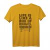 40Geburtstag Box of Chocolates T-Shirt – Offiziell lizenziertes Geschenk zum HapFrog, Film-Design, Humorvoller Fanartikel