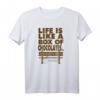 40Geburtstag Box of Chocolates T-Shirt – Offiziell lizenziertes Geschenk zum HapFrog, Film-Design, Humorvoller Fanartikel