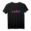 Boxer Boxen Kampfsport Herzschlag T-Shirt – Perfektes Geschenk für Kampfsport- und Boxfans zu Weihnachten, Geburtstag, Vatertag & Muttertag