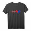 Boxer Boxen Kampfsport Herzschlag T-Shirt – Perfektes Geschenk für Kampfsport- und Boxfans zu Weihnachten, Geburtstag, Vatertag & Muttertag