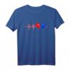 Boxer Boxen Kampfsport Herzschlag T-Shirt – Perfektes Geschenk für Kampfsport- und Boxfans zu Weihnachten, Geburtstag, Vatertag & Muttertag