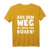 Ich Muss Boxen Boxsport T-Shirt – Lustiges Box-Fan Shirt als Geschenk für Boxer, Boxsport-Enthusiasten und Kampfsportler