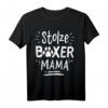 Boxer Hund T-Shirt für Hundeliebhaberinnen - Stolze Boxer Mama, klassisch geschnitten, langlebig genäht