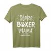 Boxer Hund T-Shirt für Hundeliebhaberinnen - Stolze Boxer Mama, klassisch geschnitten, langlebig genäht