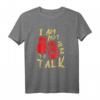 I Am Not Here To Talk Boxer Motivations T-Shirt - Starkes Statement für Boxer & Kampfsportler, Geschenkidee für Freunde & Trainer