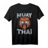 Muay Thai Tiger Thai Boxen T-Shirt – Für Boxer & Kampfsportfans, Stilvolles Thaiboxen Shirt
