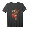 Muay Thai Braunbär T-Shirt – Perfektes Geschenk für Kampfsportfans, Männer, Frauen & Kinder, ideal für Training & Freizeit