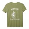 Muay Thai Wolf T-Shirt – Perfektes Kampfsport Geschenk für Muay Thai & Kickboxen Fans, ideal für Training, Reisen nach Thailand und als Geschenk
