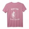 Muay Thai Wolf T-Shirt – Perfektes Kampfsport Geschenk für Muay Thai & Kickboxen Fans, ideal für Training, Reisen nach Thailand und als Geschenk