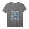 HapFrog Mickey and Friends Donald Duck V-Ausschnitt T-Shirt - Offiziell lizenzierte Disney Geburtstagskleidung
