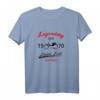 Herren T-Shirt Boxer Mofa Legendär 80er Motorrad Kult T-Shirt für Landstraße & Bürgersteig Fans
