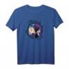 HapFrog Gothic T-Shirt mit Enid Stained Glass Spider Web Silhouettes – Dark, Horror & Halloween Design für Fans