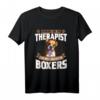 Ich brauche nur Spaziergang mit Boxern Hunde T-Shirt - Lustiges Boxer Hund Motiv für Hundeliebhaber und Boxer Fans