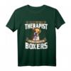 Ich brauche nur Spaziergang mit Boxern Hunde T-Shirt - Lustiges Boxer Hund Motiv für Hundeliebhaber und Boxer Fans