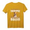 Ich brauche nur Spaziergang mit Boxern Hunde T-Shirt - Lustiges Boxer Hund Motiv für Hundeliebhaber und Boxer Fans