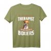 Ich brauche nur Spaziergang mit Boxern Hunde T-Shirt - Lustiges Boxer Hund Motiv für Hundeliebhaber und Boxer Fans