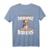 Ich brauche nur Spaziergang mit Boxern Hunde T-Shirt - Lustiges Boxer Hund Motiv für Hundeliebhaber und Boxer Fans