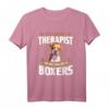 Ich brauche nur Spaziergang mit Boxern Hunde T-Shirt - Lustiges Boxer Hund Motiv für Hundeliebhaber und Boxer Fans