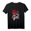 Damen Muay Thai Kickboxen T-Shirt - Starke Frau Geschenkidee für Kampfsport, Selbstverteidigung & Fitness