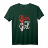 Damen Muay Thai Kickboxen T-Shirt - Starke Frau Geschenkidee für Kampfsport, Selbstverteidigung & Fitness